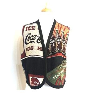 Coca Cola open vest.